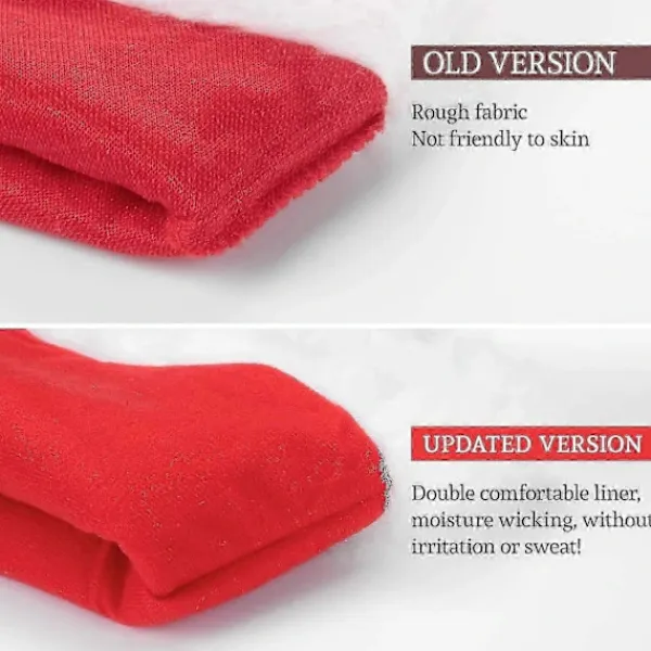 Julhatt för vuxna med tofs och brätte> Huvudbonader