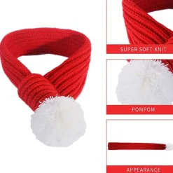 Julhatt, halsduk och kostym för husdjur, katter och hundar, M, festlig><noscript><img width=