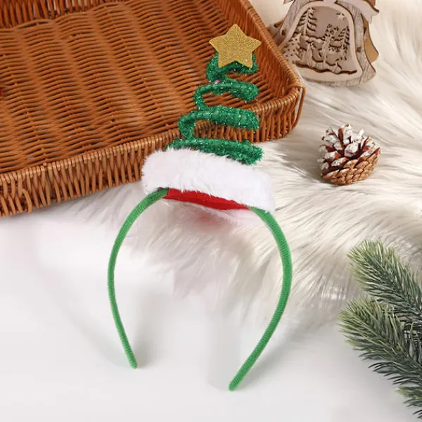 Julhatt Hårband Elf Vår Hårtillbehör Julhatt Huvudbonad Hårband Hårband Hårprydnad för Barn Vuxna Elf Kostymtillbehör> Huvudbonader