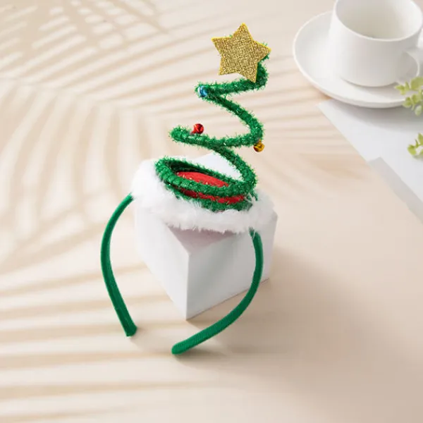 Julhatt Hårband Elf Vår Hårtillbehör Julhatt Huvudbonad Hårband Hårband Hårprydnad för Barn Vuxna Elf Kostymtillbehör> Huvudbonader