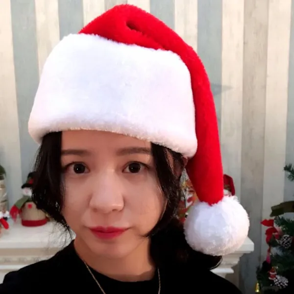 Julhatt, Tomtehatt Julhatt Bekväm Tjock Päls Festhatt, Tomtehatt Män, Kvinnor Julparty Dekorationer> Huvudbonader