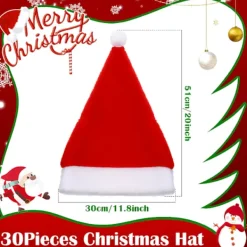 Julhatt, Unisex Julhattar Plysch Julhatt (Lila)> Huvudbonader