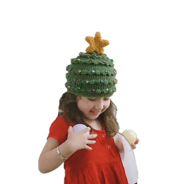 Julhattar Vinter Stickade Roliga Semesterhattar> Huvudbonader