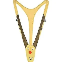 LEIGELE Julklapp Reindeer Underwear Mankini Herr Tanga Kostymer Med Bjällror Skämt För Julklappsleken Alla Hjärtans Dag Presenter (LGL)> Dräkter