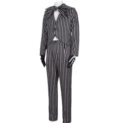 Julkväll Horror Jack Cos kostym Skelett Män Kvinna Barn Jul Halloween kostym M-kod M><noscript><img width=