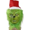 Julmask Deluxe Latex Komedi Film Halloween Party Rekvisita Grön (mask)> Masker