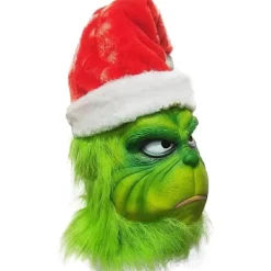 other Julmask och handskar Kostym Geek Stole Halloween Cosplay Grinch och handskar><noscript><img width=