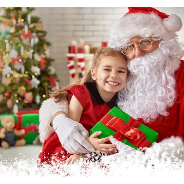 Jultomte Skägg Jultomteluva Jultomtekostym Tillbehör> Tillbehör