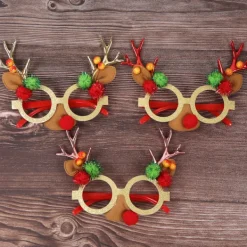 no brand Jultomte-Glasögonbågar med Renväggshorn><noscript><img width=