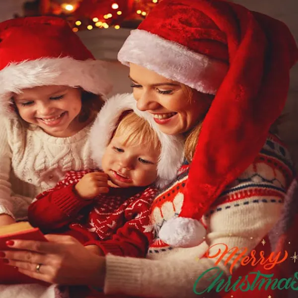 Jultomtehatt för Vuxna Lång Plysch Julhatt för Jul Nyår Festliga Festtillbehör - Lila> Huvudbonader