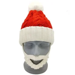 Jultomtehatt i rött och vitt, ullhatt, jul- och nyårsdekoration, julhatt><noscript><img width=