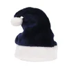 Jultomtehatt i Sammet Unisex Bekväm Kreativ Flerfärgad Vuxen & Barn Julhatt för Julhelgsfest> Huvudbonader