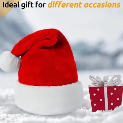 Jultomteluva tomteluva vuxen storlek lyxig plysch tomteluva kostym juldekorationer jultomteluva><noscript><img width=