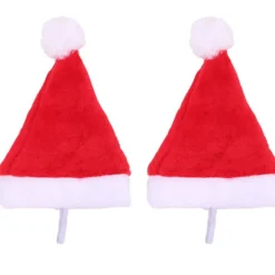 Jultomteluvor för husdjur, husdjurshattar för hundar och katter, tomteluvor> Huvudbonader