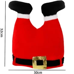 WAIDFU Jultomteluvor och Elfbyxluvor för julpartyklädsel> Huvudbonader