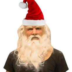 Jultomtemask, Jultomtemask i latex> Masker