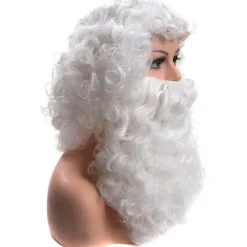 Jultomtens Skägg, Lyxig Fullt Naturlig Flerlagers Jultomte><noscript><img width=