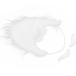 Justerbar Elastisk Falsk Mustasch Skägg Tomte Julset> Tillbehör