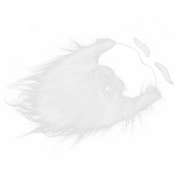 Justerbar Elastisk Falsk Mustasch Skägg Tomte Julset> Tillbehör