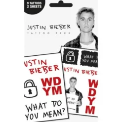 Justin Bieber Tatueringar> Smink