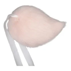 Kaninöronhuvud, svansuppsättning plysch Halloween jul rollspel tillbehör vit> Huvudbonader