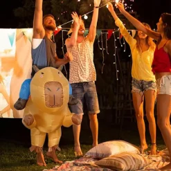 Kapybara Halloween-dräkt för vuxna - Maskeraddräkt för karnevaler, barntåg, maskeradfester och föreställningar {SL} Adult> Dräkter