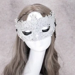 Karnevalsmask Venetiansk Maskeradmask Karnevalsfest Kostym Festivalfest> Masker