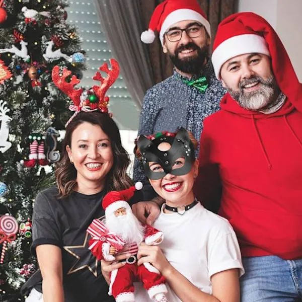 Kattkvinna Mask för Kvinnor, Sexig Kattmask, Svart Lädermask, Halv DXGHC> Masker