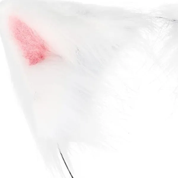 Kattöron och Varg Fox Djursvans Cosplay Kostym Fuskpäls Hårklämma Huvudbonad Halloween Läderhalsband Set> Tillbehör