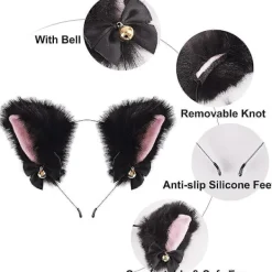 Kattöron Pannband, Kattöron Pannband, Kattöron, Anime Katt Cosplay, Pannband Flickor Damer><noscript><img width=