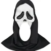 keland Skrämmande Ghostface Mask Scream Mask Läskig Halloween Cosplay Prop> Masker