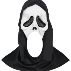 keland Skrämmande Ghostface Mask Scream Mask Läskig Halloween Cosplay Prop> Masker