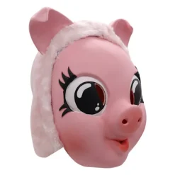 Kill Eves filmhuvudbonad, gris huvud rekvisita, söta djur, latexmasker, små perversa mördare><noscript><img width=