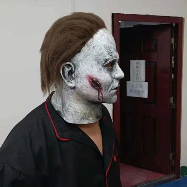 Kills Michael Myers Mask Present Skräck Cosplay Halloween Mel Lager> Masker