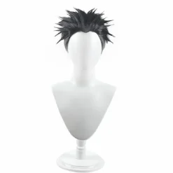 Kimetsu No Yaiba Stone Pillar Gyomei Himejima Cosplay Peruk Syntetisk Peruk + Perukmössa> Peruker