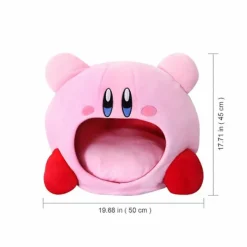 Kirby Speltillbehör Inandningsbart Napphuvudband Kudde Rosa Hatt Plyschleksak GuanGuan> Huvudbonader
