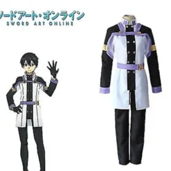 Kirigaya Kazuto Cosplay Sao Sword Art Online Film Japansk Anime Kostym Populära Kläder Kostymer För Vuxna (S)> Dräkter