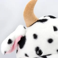 LBJ Ko-hatt med rörliga öron, hoppande, uppdykande, fladdrande hatt, plysch, bondgårdsdjur><noscript><img width=