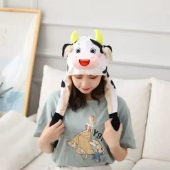 #Ko-huvudbonad med rörliga öron plysch huvudbonad#><noscript><img width=