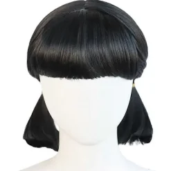 Kompatibel med Squid Game 2 Liten Flicka Dubbla Hästsvansar Lugg Anime Peruk Cosplay Peruk.j> Peruker