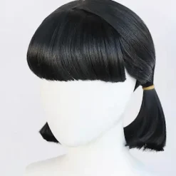 Kompatibel med Squid Game 2 Liten Flicka Dubbla Hästsvansar Lugg Anime Peruk Cosplay Peruk-FM-><noscript><img width=