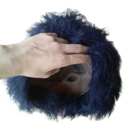 Kostym Gorilla Apor Djurhuvud Hel Latex Mask Vuxen Halloween Mask Cosplay Prop><noscript><img width=
