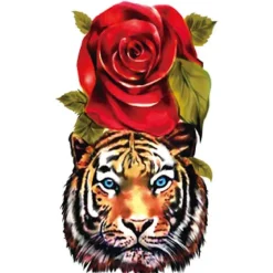 Kotbs 6 Sheets Full Arm Temporary Tattoo, Waterproof Extra Large Temporary Tattoos For Women Men Adults Black Skull Rose Body Art Tattoo Sticker Fake | Fyndiq><noscript><img width=