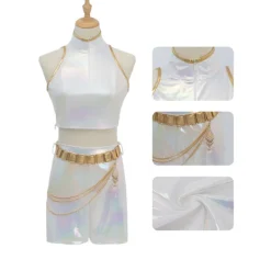 K-Pop Demon Hunter Cosplay Kostym | Rumi Mira Zoe Komplett Outfit*Rumi (kläder + byxor)*110 Rumi (kläder + byxor) Rumi (kläder + byxor) [GKS] 110 | Fyndiq> Dräkter