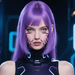 K-Pop Demon Hunter Girl Group Temporär Tatuering Klistermärke Cosplay[D] rumi> Smink