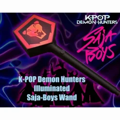 ATELA KPop Demon Hunter Light Stick Cosplay Konsert Hejarklacksstav Färgglada lampor Stödpryl Grupp Halloweenfest Rekvisita Tillbehör> Tillbehör