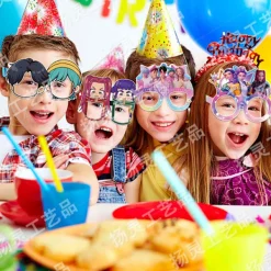 KPOP DEMON HUNTER party pappersglasögon dekoration party fotoglasögon atmosfär rekvisita Photo Glasses 12-Pack-Type A><noscript><img width=