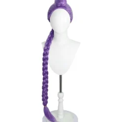 KPOP Demon Hunter, Saja, pojkar, HUNTR/X, flätad peruk, Rumira, Zoey, cosplay, halloween, jul, HUNTRIX, för halloween, karneval(Rumi){AZC}-FS- Rumi> Peruker