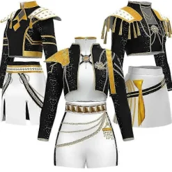 Kpop Demon Hunters Cosplay Kostymset - Mira Zoey Halloween Karneval Kostym, Maskeradklänning för Kvinnor, Anime Rollspel Barn 140 Kids 140 | Fyndiq> Dräkter