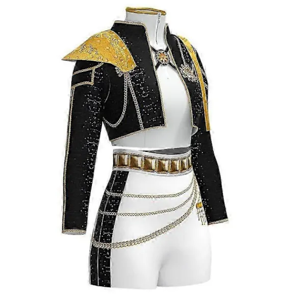 Kpop Demon Hunters Cosplay Kostymset - Mira Zoey Halloween Karneval Kostym, Maskeradklänning för Kvinnor, Anime Rollspel Barn 140 Kids 140 | Fyndiq> Dräkter